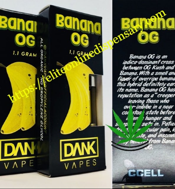 Banana OG Dank cartridge