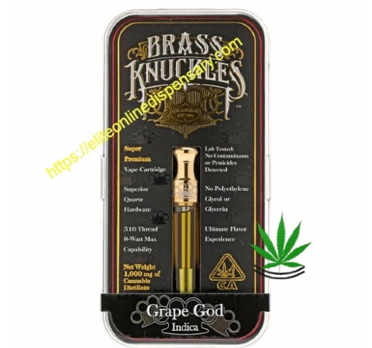 grape God brass Knuckles